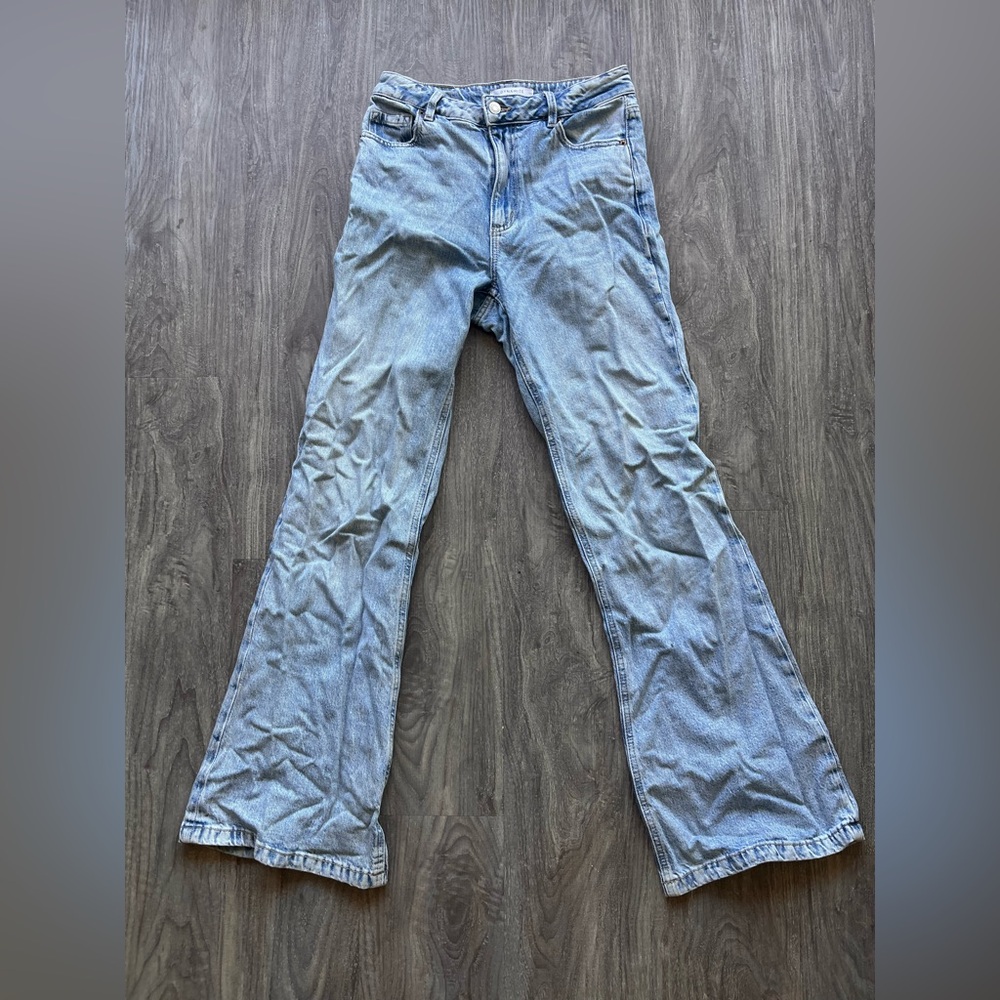 Dynamite Light Blue Flare Jeans